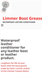 Mobile Screenshot of limmerbootgrease.com